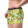 thumbnail image 2 of Uemuo Cartoon Dinosaurs Pattern Men's Boxer Briefs,Trunk Anti-Chafing,Comfortable, Durable, and Stylish Underwear-XX-Large, 2 of 9
