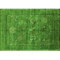 thumbnail image 1 of Ahgly Company Indoor Rectangle Oriental Green Industrial Area Rugs, 2' x 3', 1 of 4
