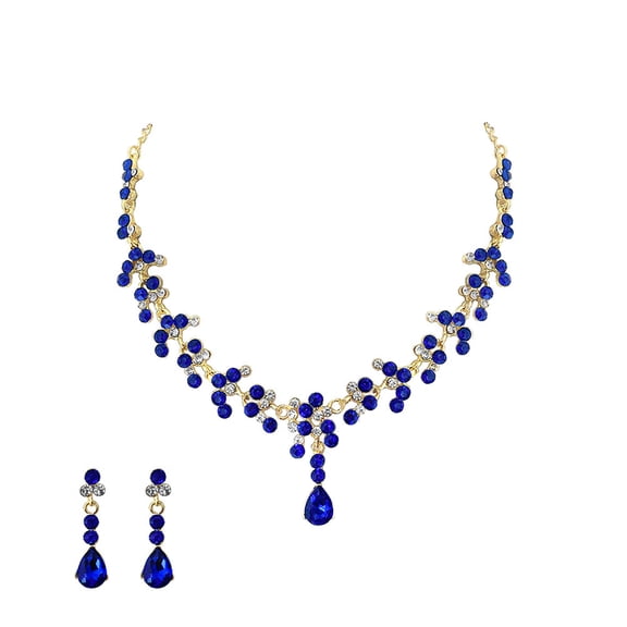 OUNONA 1 Set Statement Earring Wedding and Jewelry Set for