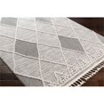 thumbnail image 3 of Surya Azilal AZI-2304 51x71" Rectangle Global Fabric Area Rug in Gray/Ivory, 3 of 7