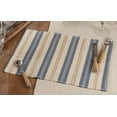 thumbnail image 4 of Fennco Styles Modern Water Hyacinth Woven Striped Table Runner, 4 of 7