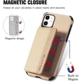 thumbnail image 4 of for iPhone 11 Case with Card Holder,Kickstand for iPhone 11 Wallet Case,RFID Blocking,Camera Protector,PU Leather Shockproof Protective Flip Cover for iPhone 11 Phone Case (Beige), 4 of 14