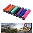 thumbnail image 2 of AOOOWER Ventilated Elastomer Cycle Handlebars Holds For Mountain Bikes Not Slip Plan Thin Hard Plastic Center With Secure Identity Locking Installation, 2 of 13