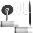 thumbnail image 4 of Miangastore 1 Ensemble de Stylos Multi-Fonctions avec Chaîne, Stylos de Signature, Stylos d'Écriture de Bureau, 4 of 8