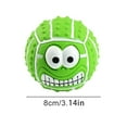 thumbnail image 3 of Squeaky Dog Toy Balls-Latex Pet Chew Boldness, Puppy Interactive Play | Bouncy Face Ball Chew Toy, Small Medium Pet Toy , Indoor Training, Fetch Games Cute Pet Faces Toys for Fun(4), 3 of 7