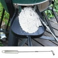 thumbnail image 3 of Tizuqe 46cm Stainless Steel Charcoal Ashs Rake BBQ Ashs Tool Poker for Kamados Charcoal Cooking Wood Burners Stove Cooking Accessories, 3 of 11