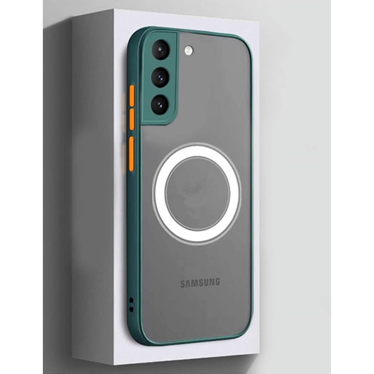 Galaxy S21+ Plus Case Magnetic [Support Magsafe Charger] Wireless