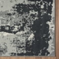 thumbnail image 4 of HomeRoots 515940 8 x 10 ft. Gray Abstract Rectangle Area Rug, 4 of 5