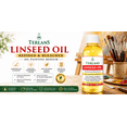 thumbnail image 3 of TERLANS Linseed Oil Refined, 3.38 Fl. Oz (100 ml) | Natural Oil Paint Thinner | Wood Preserver, 3 of 6