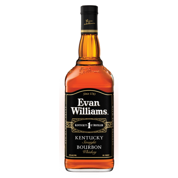 Evan Williams Straight Bourbon Black Label Outdoorsman