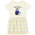 thumbnail image 3 of Inktastic Happy Birthday, Nana- Cute Penguins Girls Toddler Dress, 3 of 5