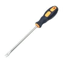 UNTERING Crowbar Puller Nail Puller Pry Tool Nail Remover Type V Type Screwdriver 260mm for Home Workshop Industry Carpenters