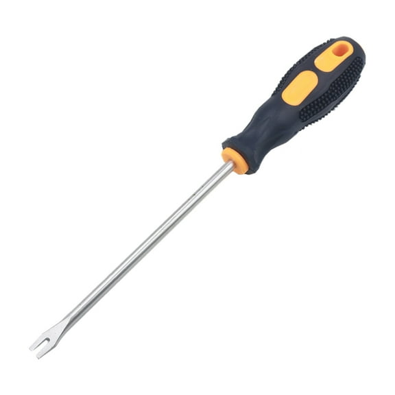 UNTERING Crowbar Puller Nail Puller Pry Tool Nail Remover Type V Type Screwdriver 260mm for Home Workshop Industry Carpenters