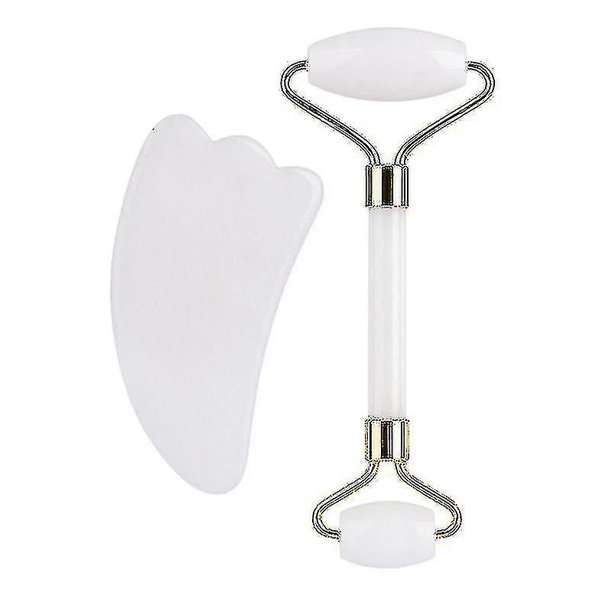 2 2 En 1 Facial Massa R Guasha Board Kit Doble St Face Lift Skin