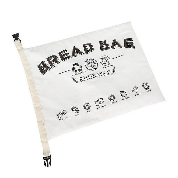 Kitchen Organization Organic Cotton Bread Bag Storage Baguette Bakery