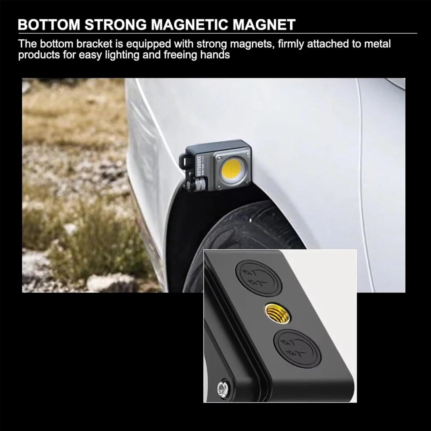 Camping Lantern Flashlight Combo, 3500 Lumen Portable Rechargeable LED Light with Magnetic Base for Outdoor Emergency Hiking