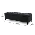 thumbnail image 6 of Minimalistic Tufted Storage / Seating and Bedding Storage in Room, 6 of 6