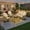 Beige, variant on Ovios 5 Pieces Outdoor Furniture Set High Back All-Weather Wicker Patio Conversation Set with Ottomans, Gray