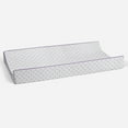thumbnail image 3 of Bacati - Petals Lilac Quilted Muslin Changing Pad Cover, 3 of 10