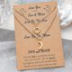 thumbnail image 2 of Stainless Steel Charm Sun And Moon Best Friend Couple Necklace Distance Matching Friendship Bff Jewelry Gifts For Women Men Teen - -, 2 of 4