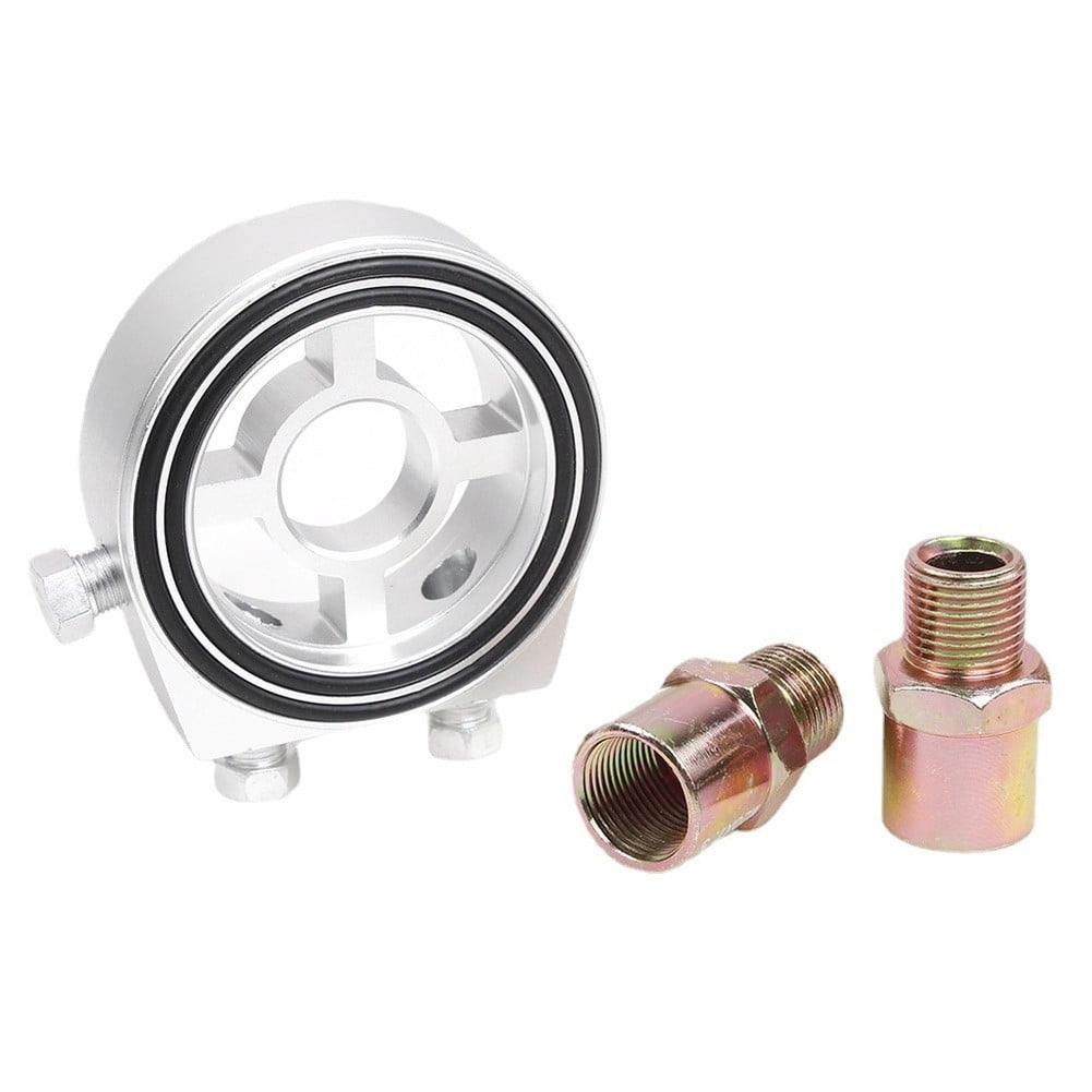 Versatile Oil Filter Sandwich Plate Adapter With Oil Pressure Temperature Sensor