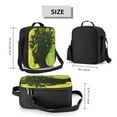 thumbnail image 2 of Balery Screaming Horror Art Caja de Almuerzo y Bolsa de Almuerzo para Hombres y Mujeres, Bolsa de Almuerzo Reutilizable con Gran Capacidad, Bolsa de Almuerzo Aislada, 2 of 7