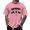Pink, variant on NinXxx Men's Oversized 3D Print Summer Casual Comfortable Fashion Tee Yellow L Yellow L