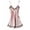 Pink, variant on Aofany Sexy Nightgowns for Women V Neck Sleepwear Sleeveless Cami Chemises Above the Knee Nightwear Solid Loungewear Homewear