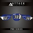 thumbnail image 2 of Attack Graphics Pro Series Number Plate Backgrounds for Yamaha YZ450F 2016, 2 of 4