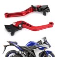 thumbnail image 1 of Brake Clutch Levers For YAMAHA YZF-R15 2008-2014 Red, 1 of 5