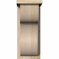 thumbnail image 2 of 7 1/2"W x 10"D x 18"H Carmel Smooth Corbel w/Backplate, Douglas Fir, 2 of 9