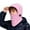 Pink, variant on Toddler Winter Hat,Kids Winter Face Windproof Cold Weather Lined Thermal Hood for Outdoor Sports Cycling Skiing Motorcycle Riding And Activities Full Head Cover,Kids Winter Hat,Black,8-12 Years