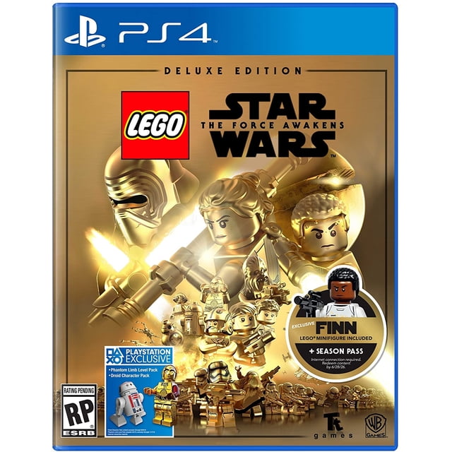 Lego Star Wars The Force Awakens Deluxe Edition Ps4 PlayStation 4 Deluxe edition