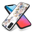 thumbnail image 5 of Feishell Compatible with Samsung Galaxy A04e 6.5 inch Flower Pattern Case with Diamond Ring Holder Support Magnetic Car Mount,Shockproof Luxury Glossy Glass Slim Phone Case for Women Girls,D, 5 of 11