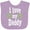 Lavender, variant on Inktastic I Love My Daddy Hearts Boys or Girls Baby Bib