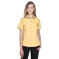 thumbnail image 1 of Camisa de campamento texturizada Barbados para mujer PINEAPPLE L harriton M560W, 1 of 1