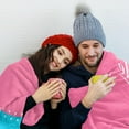 thumbnail image 4 of LHSHID Bride Groom Gifts Wedding Engagement Gifts for Couples Newlywed Gifts for Couples Best Bride and Groom Blanket Present Anniversary Bridal Shower Gift Ideas for Her Him 50x60in, 4 of 6