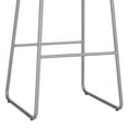 thumbnail image 5 of Mainstays Metal Frame Backless Bar Stools, Set of 2, Natural Wood, 5 of 5
