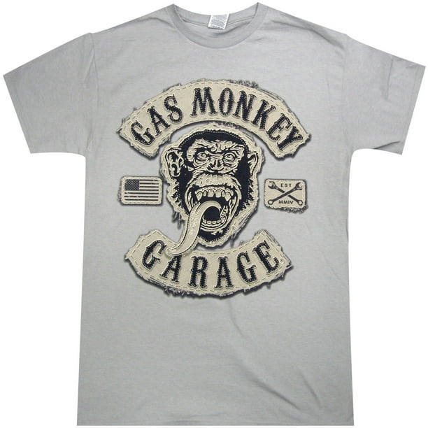 getrouwd hoofd Hymne Gas Monkey Garage - Flux Tackle Twill Logo Adult T-Shirt - Walmart.com