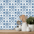 thumbnail image 3 of Geometric Tiles Retrofitted Kitchen Bathroom Dormitory Dining Room Wall Floor Decoration Wall Sticker 1Set, 3 of 7