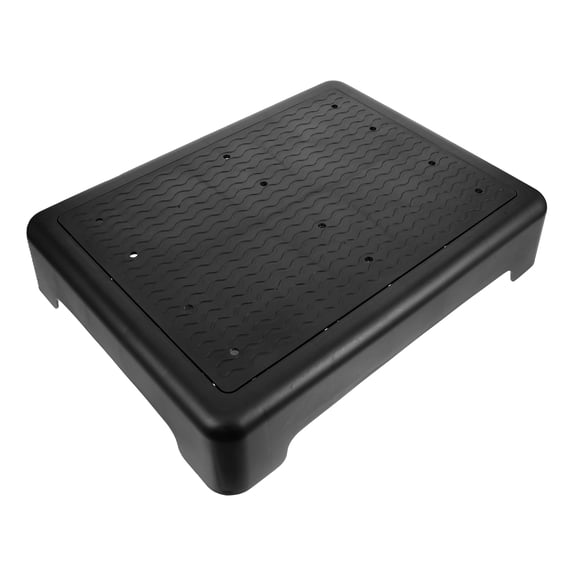 FUTUREORYY Step Platform for Elderly Plastic Black Sleek and Elegant for Home Use 1Pack