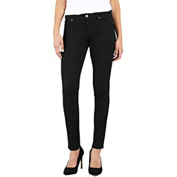 Nanette Lepore Women's High Waist Gramercy Skinny Jean, Black, 10