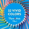 thumbnail image 2 of Bolígrafos porosos Paper Mate Flair Point-Guard, color verde, 12 unidades, 2 of 7