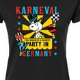 thumbnail image 3 of Peanuts - Karneval Biggest Oldest Party Germany - Juniors Fitted Graphic T-Shirt, 3 of 6