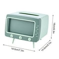 thumbnail image 3 of TV Shaped Tissue Box Cover with Phone Stand for Living Room Bedroom Office and Kitchen, 3 of 6