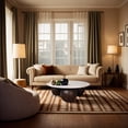 thumbnail image 2 of Meridian Furniture Treviso Beige Marble and Mango Wood Coffee Table, 2 of 8