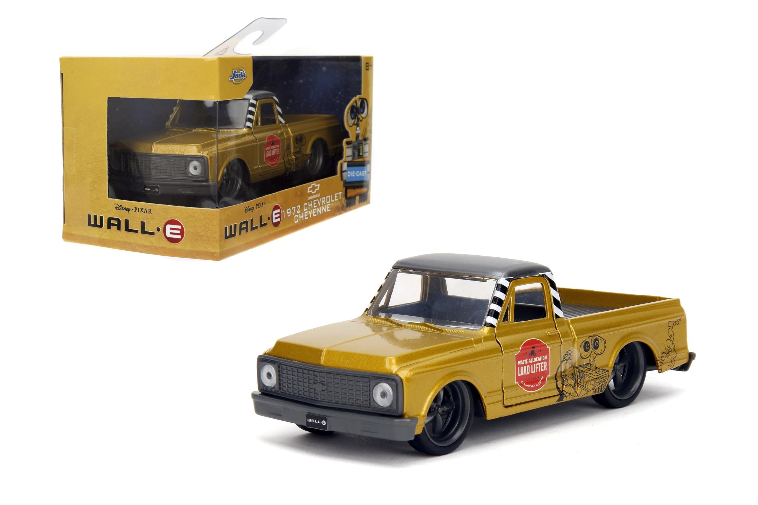 1972 Chevy Cheyenne Pickup, Wall-E - Jada Toys 34925/24 - 1/32