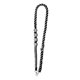 thumbnail image 3 of Correa de hombro de macramé bohemio, cordones para teléfono móvil, correa para bolso de flores, cadena de teléfono móvil tejida suave para fundas de t Negro, 3 of 8