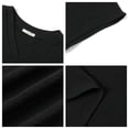 thumbnail image 5 of UVN Summer Shirts for Women V Neck Cap Sleeve Blouses Business Casual Womens Work Tops, 5 of 8