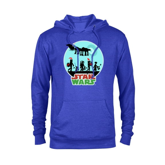Star Wars Characters Holiday Gifts Death Star - Pullover Hoodie for Adults -Customized-Royal Heather